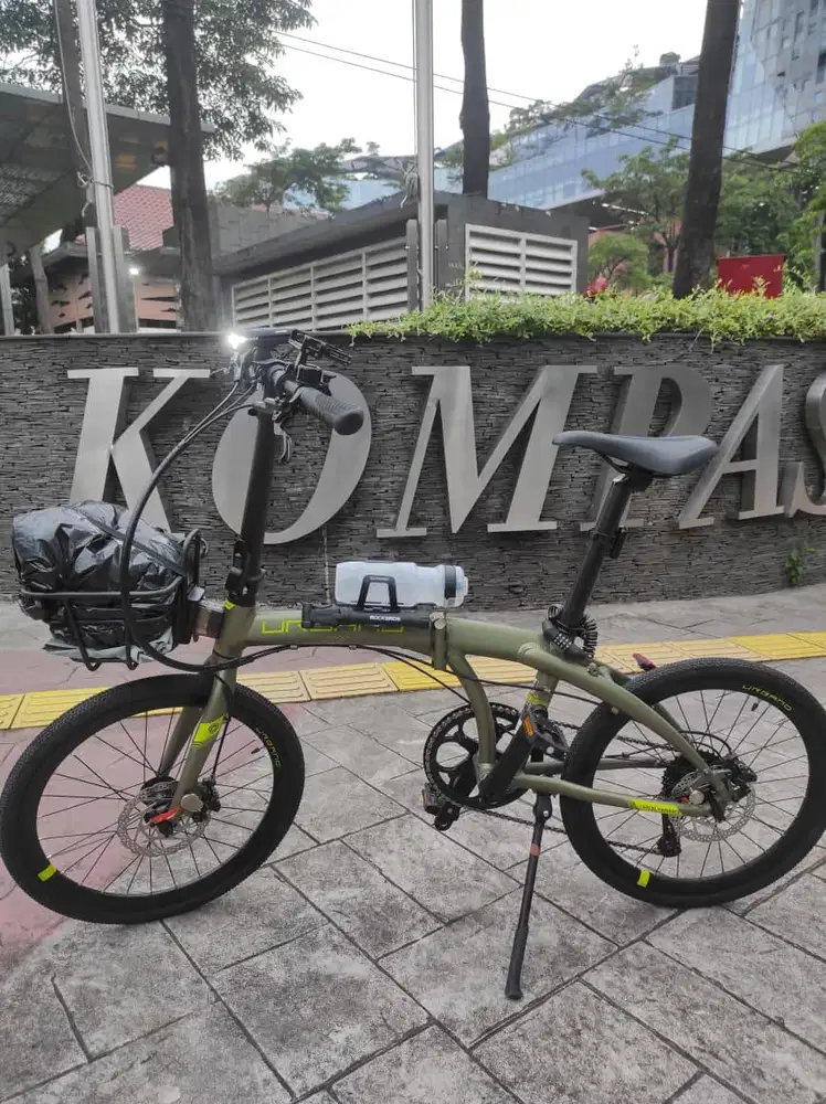 Sepeda Lipat Polygon Urbano 5. Kondisi siap pakai & terawat.
