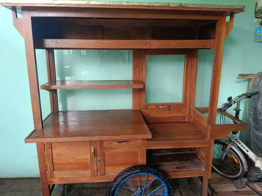 Gerobak Meja Kursi Jualan