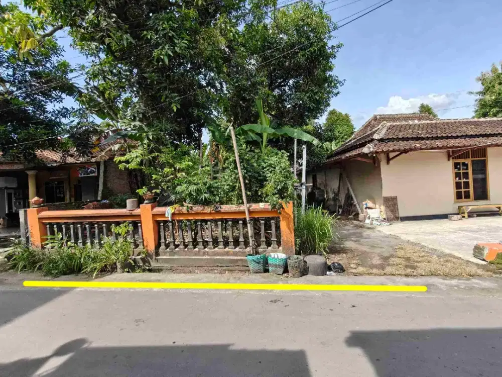 Tanah Tepi Jalan Kampung Strategis Ngadirejo Kartasura