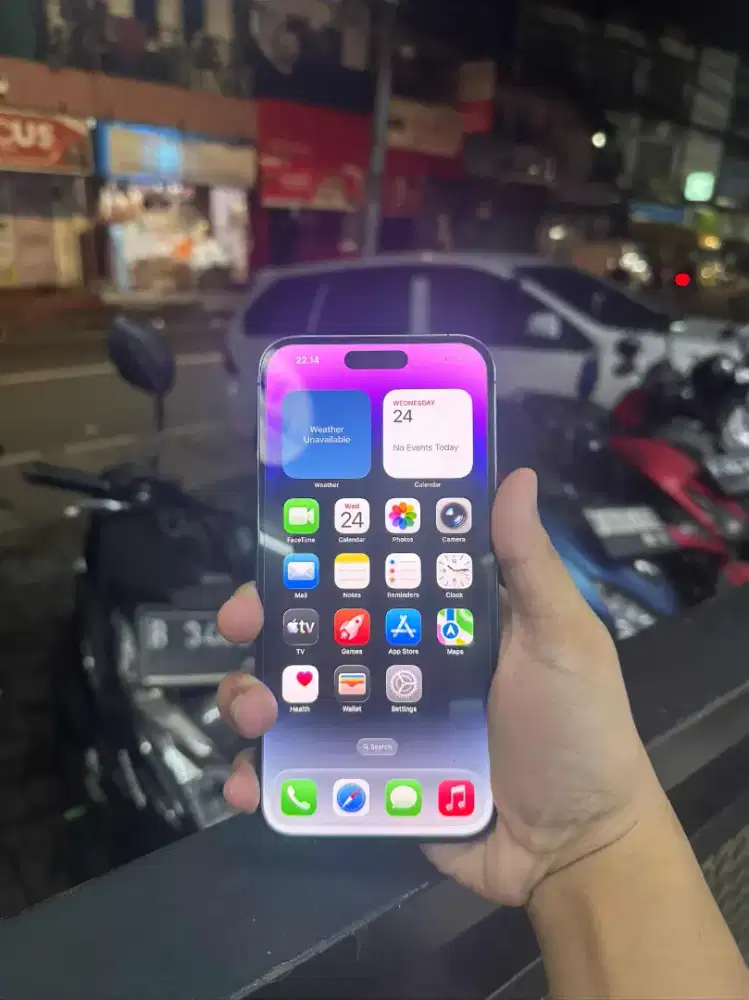 iPhone 14 PROMAX 128 INTER DEEP PURPLE