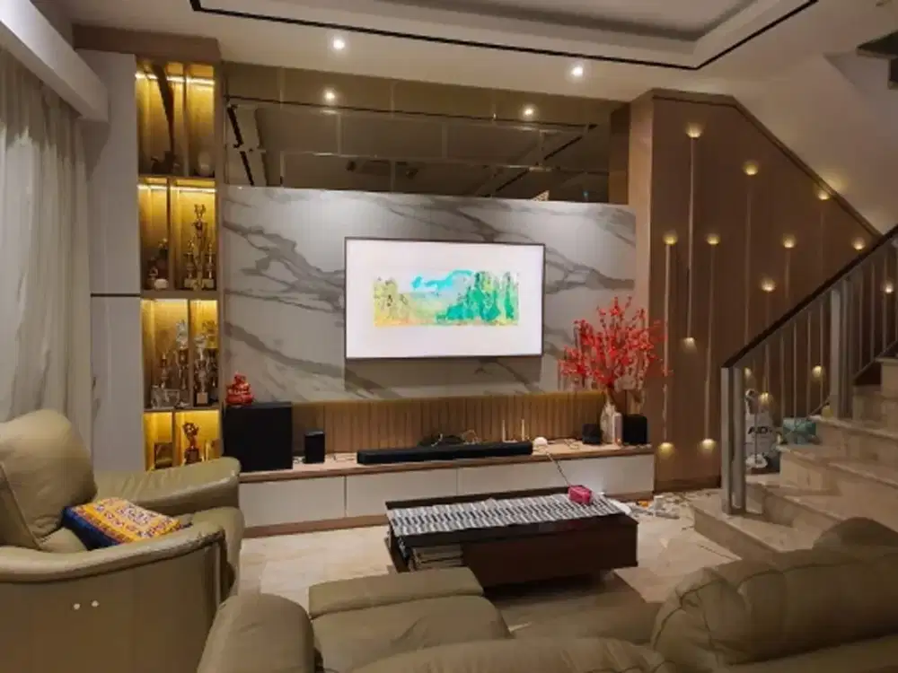 Rumah full furnish pik cluster favorit harga murah