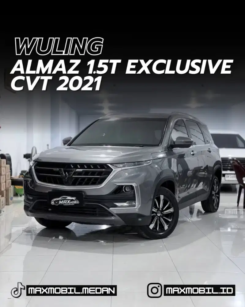 [ODO 20RB‼️] WULING ALMAZ 1.5T EXCLUSIVE 7S CVT 2021 pemakaian 2022