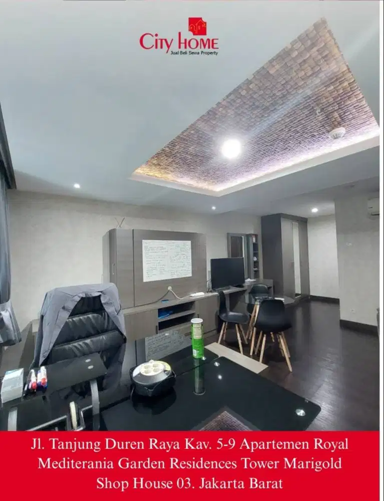 Kantor Siap Pakai di Neo Soho - 102,6M2 Full Furnished