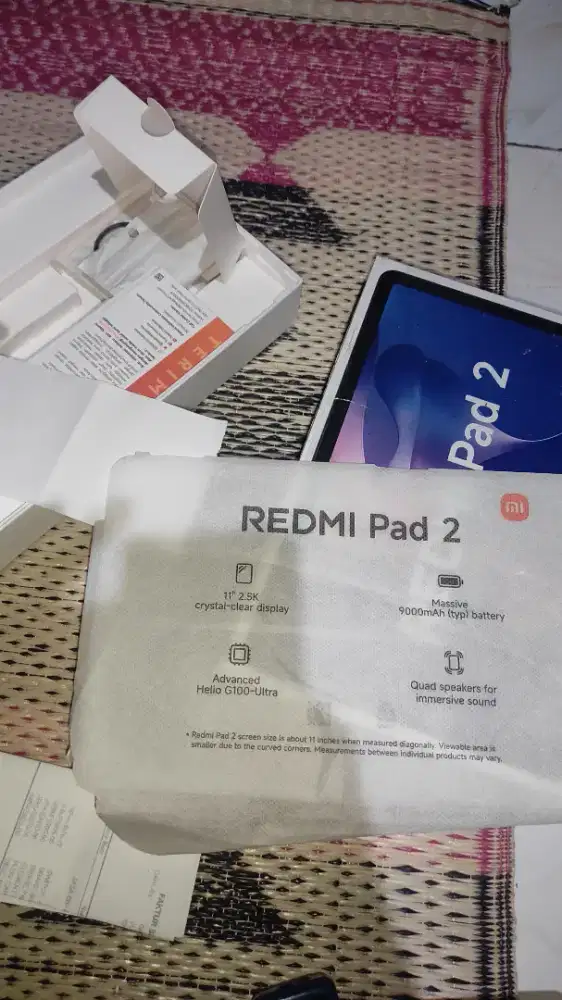 Di jual Redmi Tab 2 masih kondisi baru