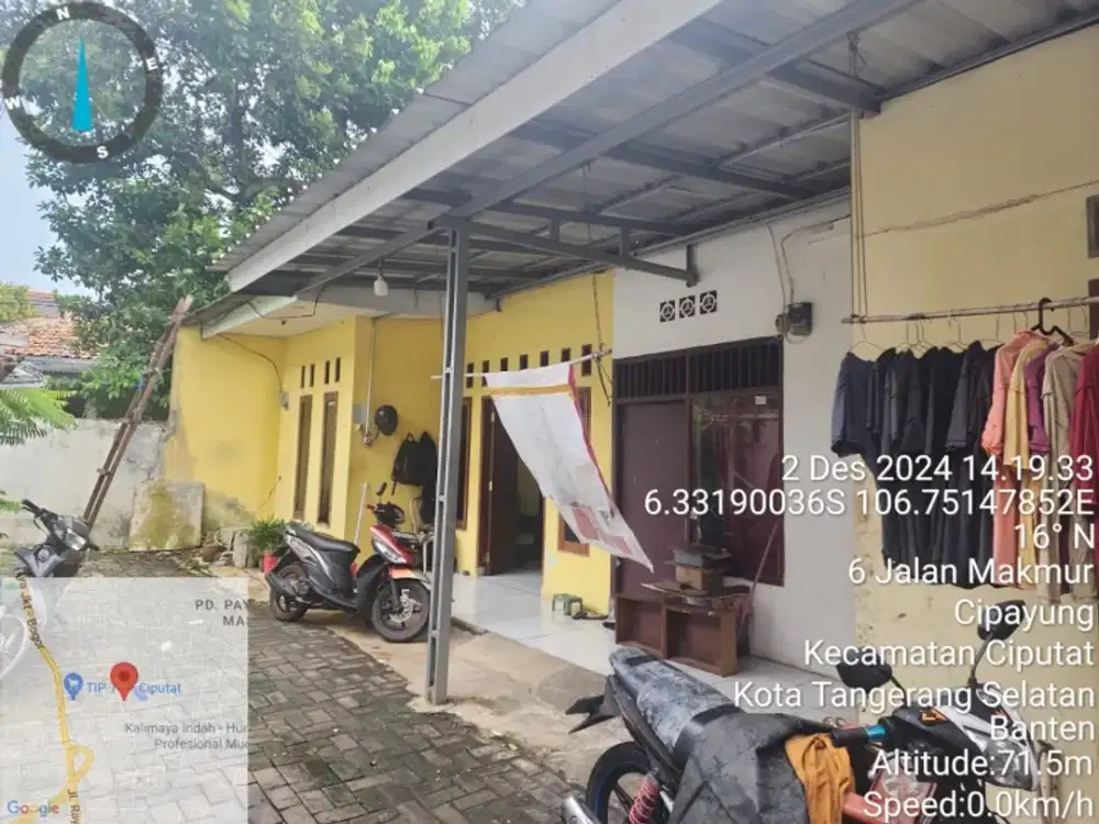 Dijual Rumah jl. makmur, cipayung, ciputat