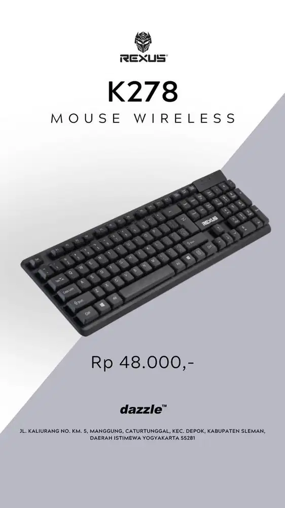 Keyboard Rexus K278