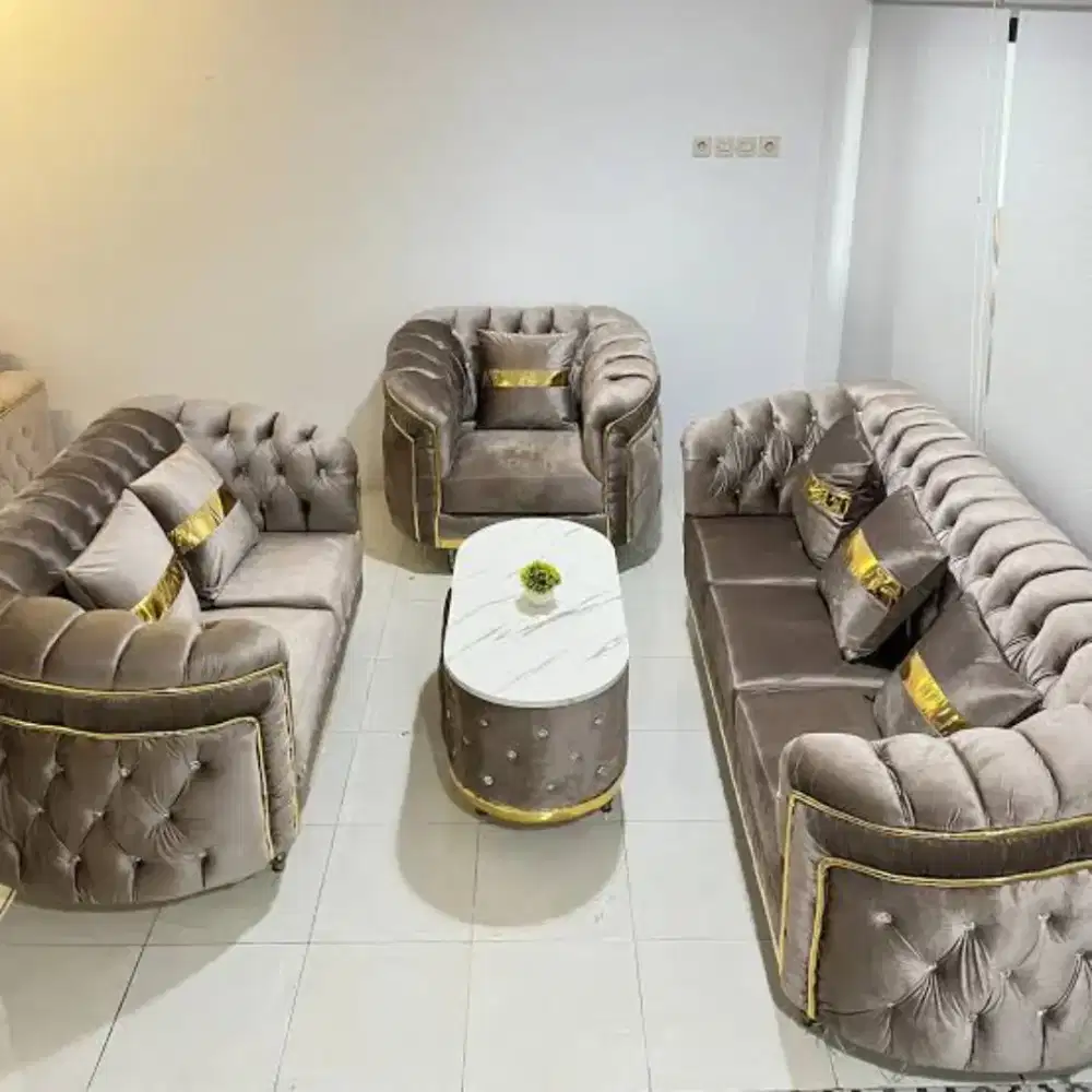 Sofa TURKY type 321 + meja Merk MERLION