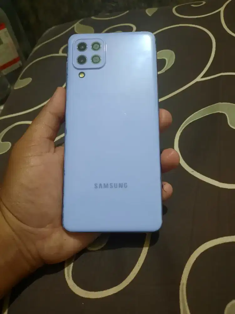 Samsung a22 4G warna ungu