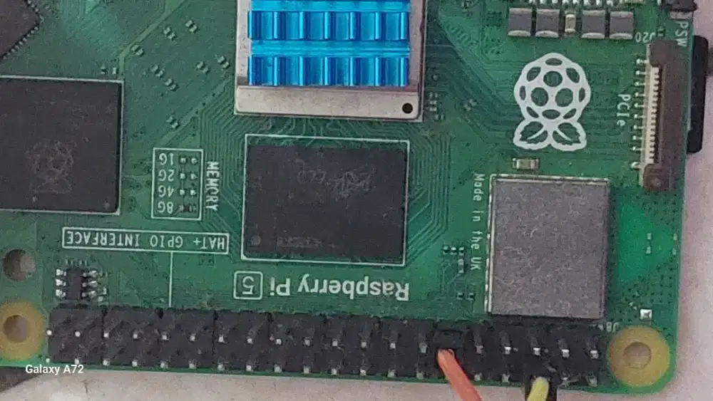 Raspberry pi 5 8GB plus charger ori