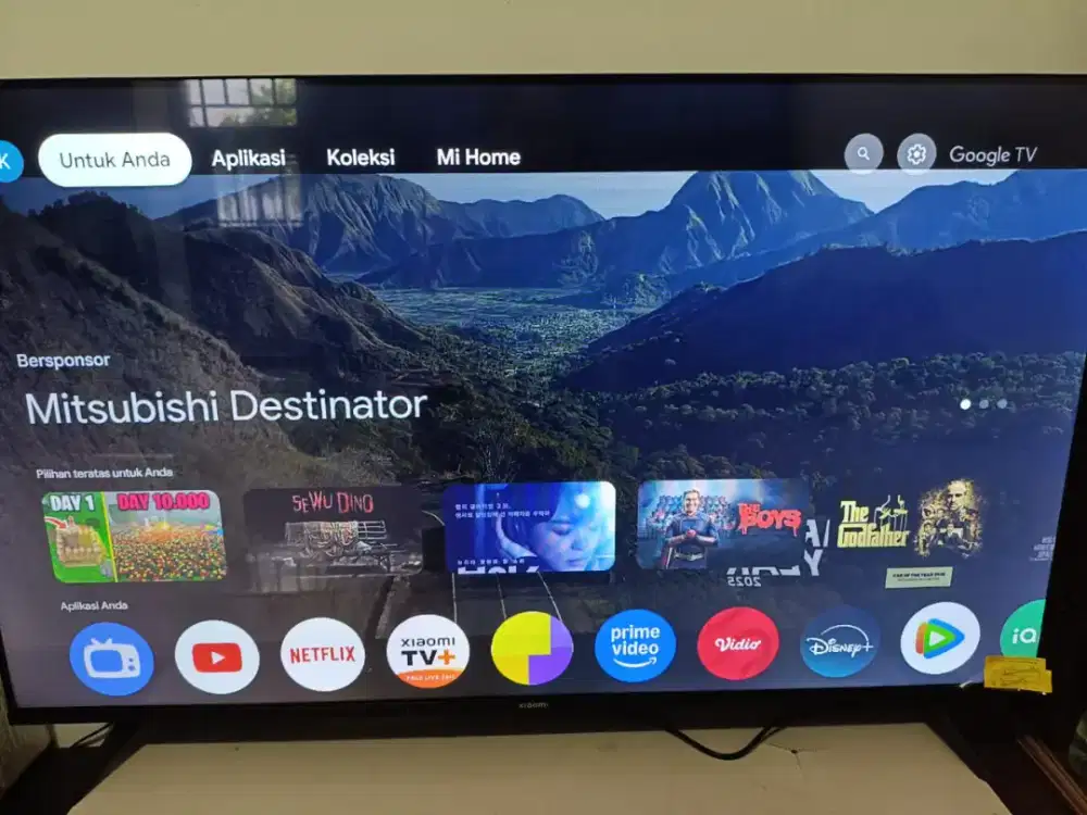 Xiomi 43 inchi  google tv