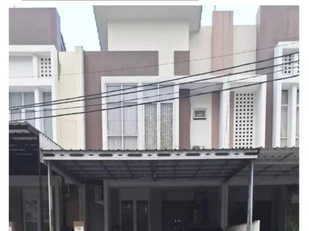 RUMAH 2 LANTAI DI CENDANA RESIDENCE!! FASILITAS SERBA ADA DALAM KOMPLEK