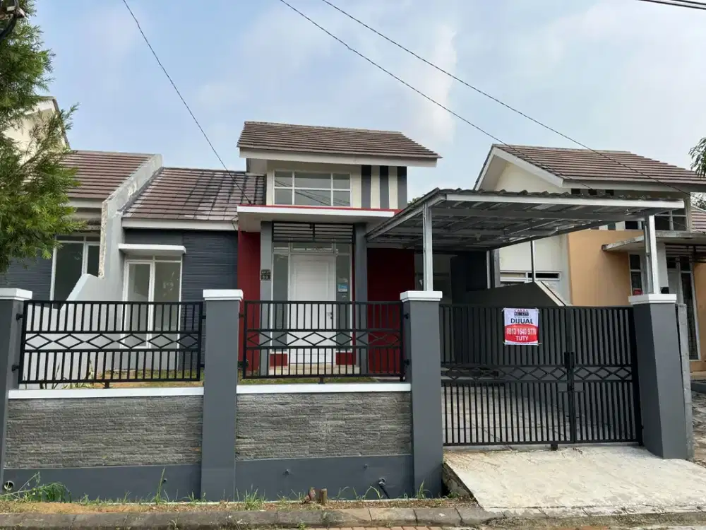 Dijual Rumah Siap Huni Di Lingkungan Asri Bebas Banjir