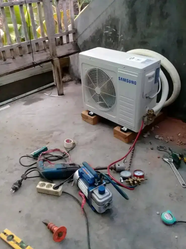 Jasa service AC kulkas mesin cuci pompa air dan lain-lain