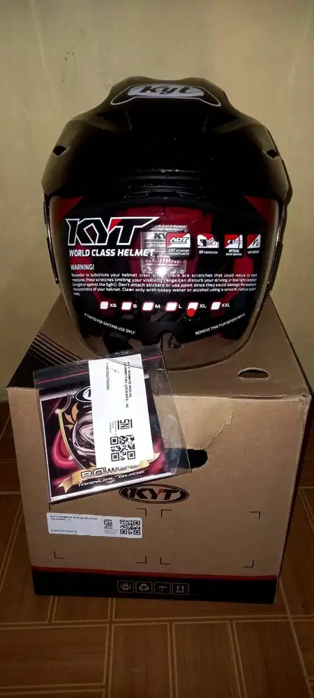 Dijual Murah Helm KYT ROMEO SOLID GUN METAL #HELM CEWEK COWOK.