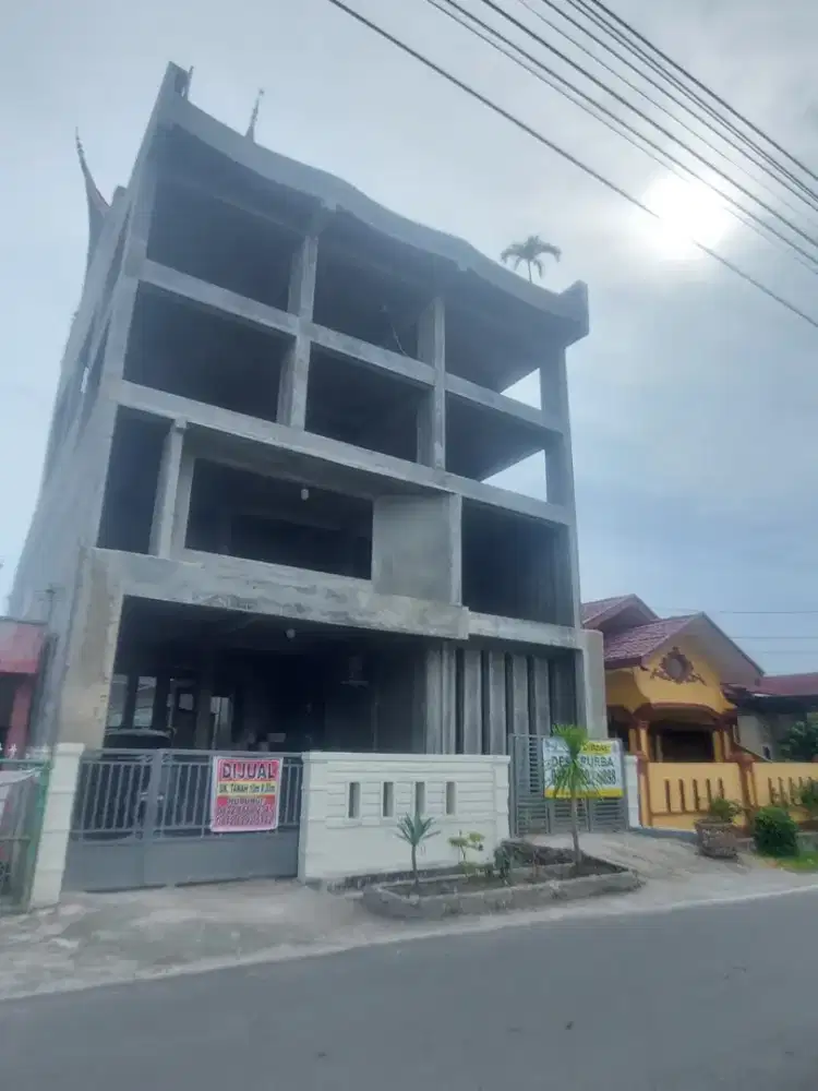 DIJUAL RUGI BANGUNAN BARU 70% 4 LANTAI