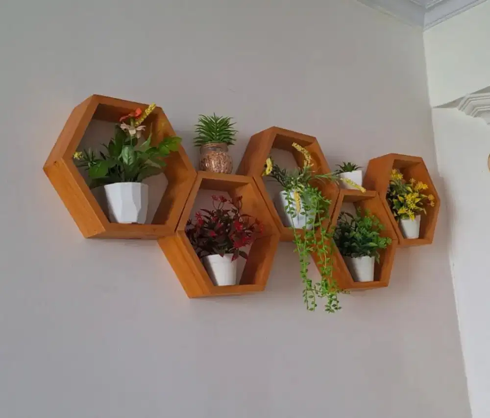 Dijual pajangan dinding 5pcs terpisah