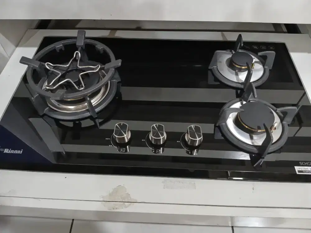 PROMO CICILAN 0% RINNAI KOMPOR TANAM 3 TUNGKU