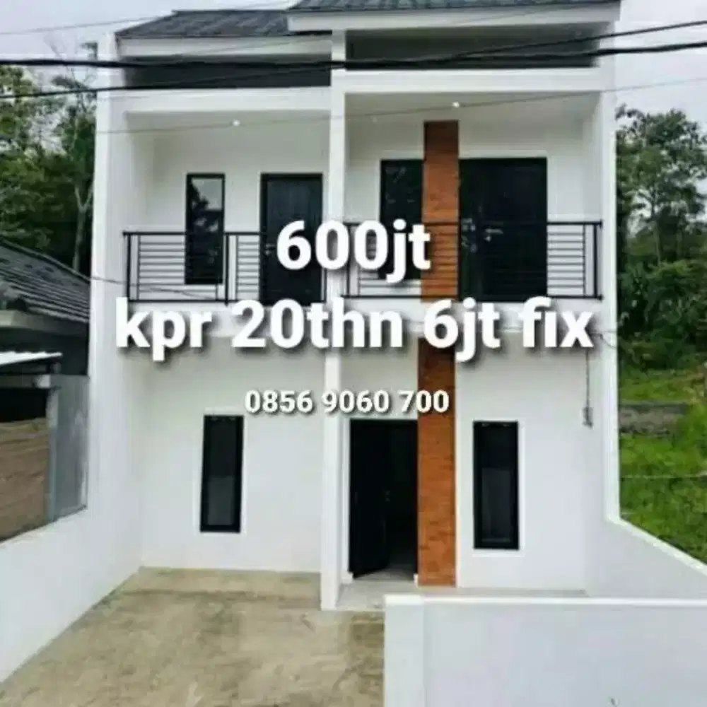 Rp 600jt aj jual apa adanya kpr 20th ccln 6jt lok Pasirimpun atas
