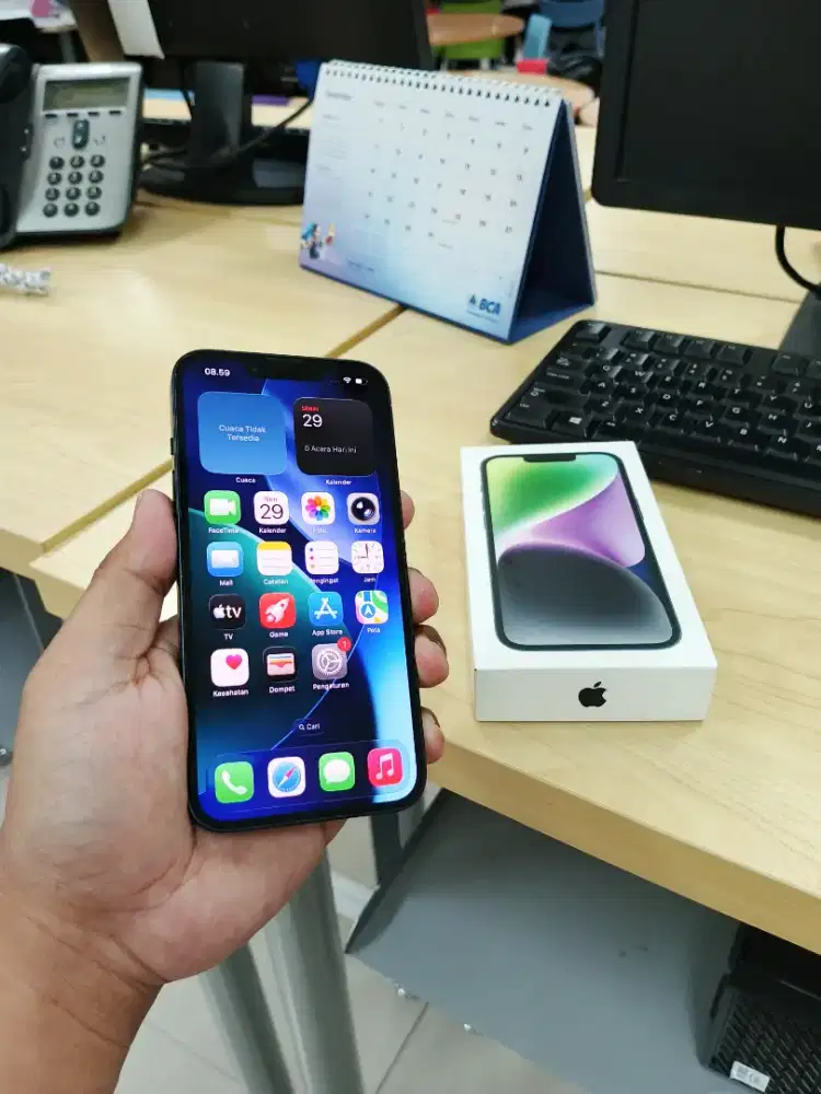 Iphone 14 ibox 128gb Fullset Full Ori