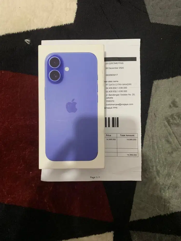 iphone 16 128 segel