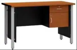 Meja Kantor Mahogany 1 Pintu 1 Laci