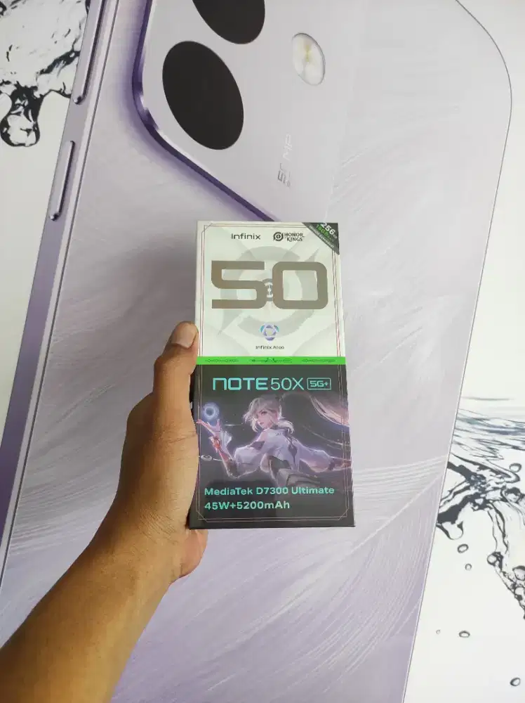 Berminat silahkan WA Infinix Note 50x 5G 8+8/256 Garansi resmi 1thn