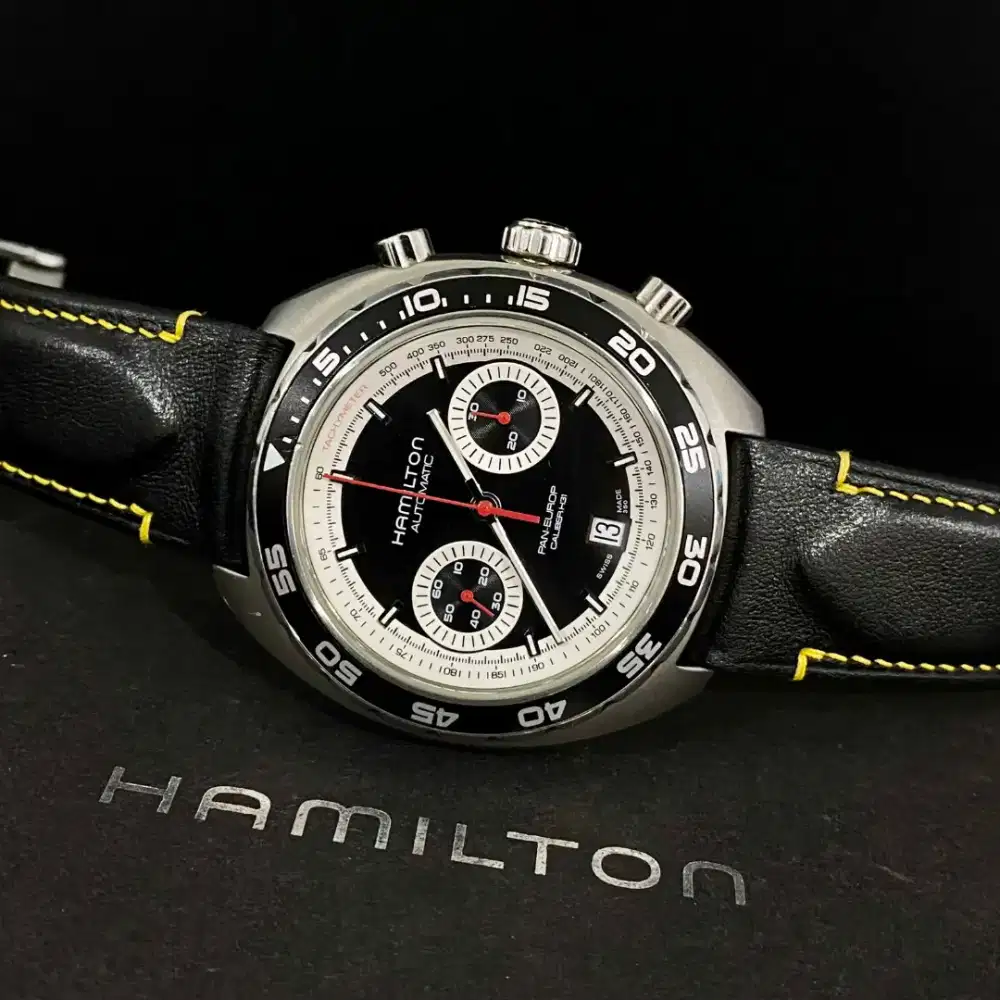 [For Sale] Hamilton Pan Europ H357560 chronograph MAtic (2014)