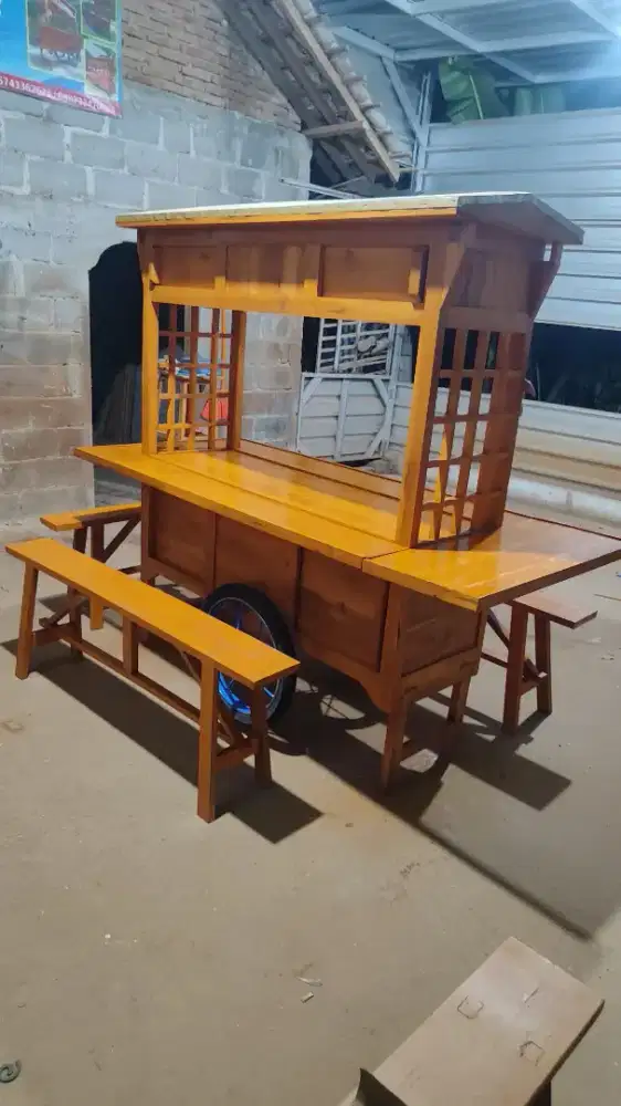 Free ongkir, gerobak angkringan, mie ayam, bakso, dlL.