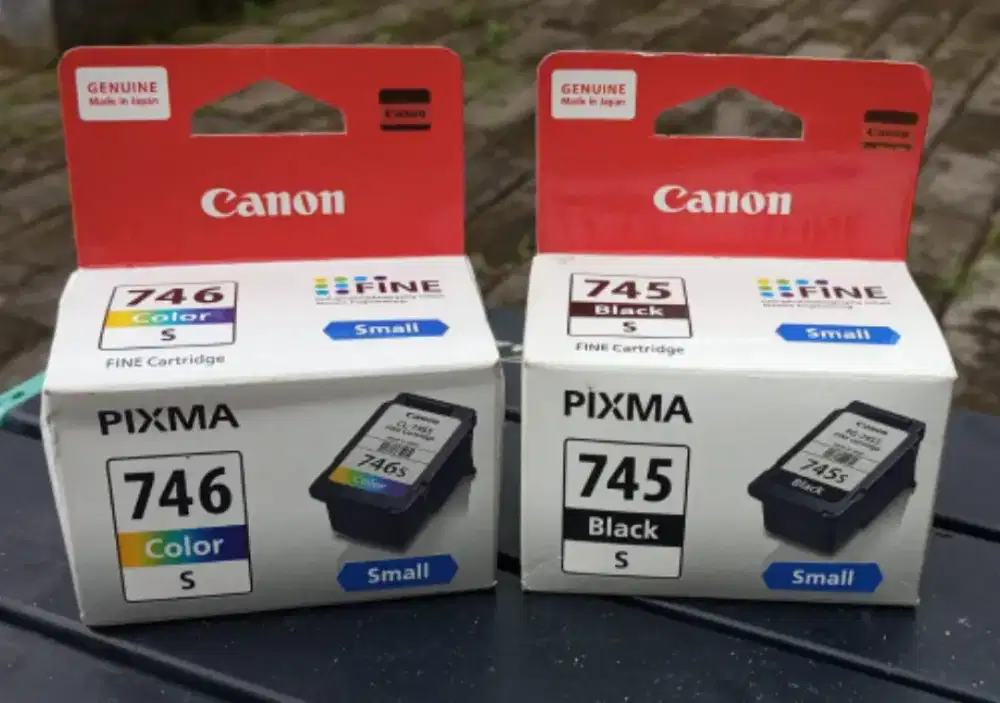 Tinta Cartridge Canon Pixma 745s Black + 746s Color