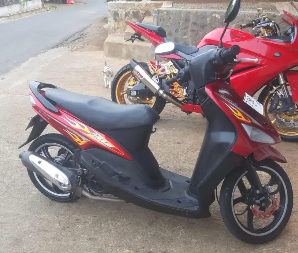 Yamaha Mio Sporty Full Orisinil Pajak Hidup Mesin Halus