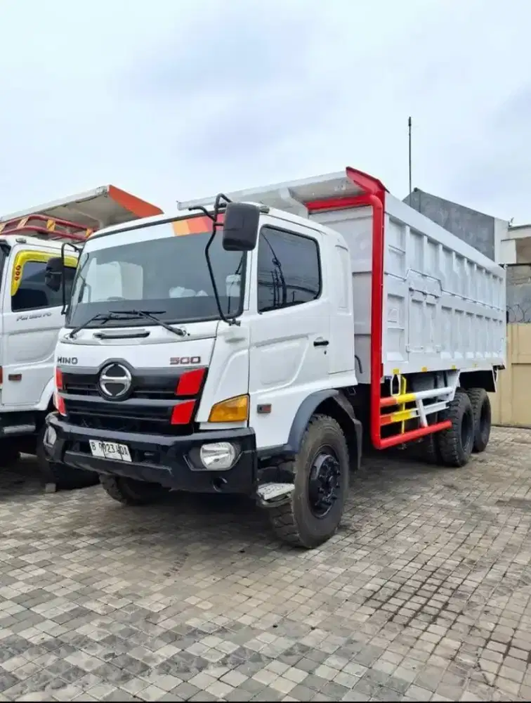 Dump Truk Hino 500, FM 260 JD, Indeks 24, Tronton 6x4, Th. 2016