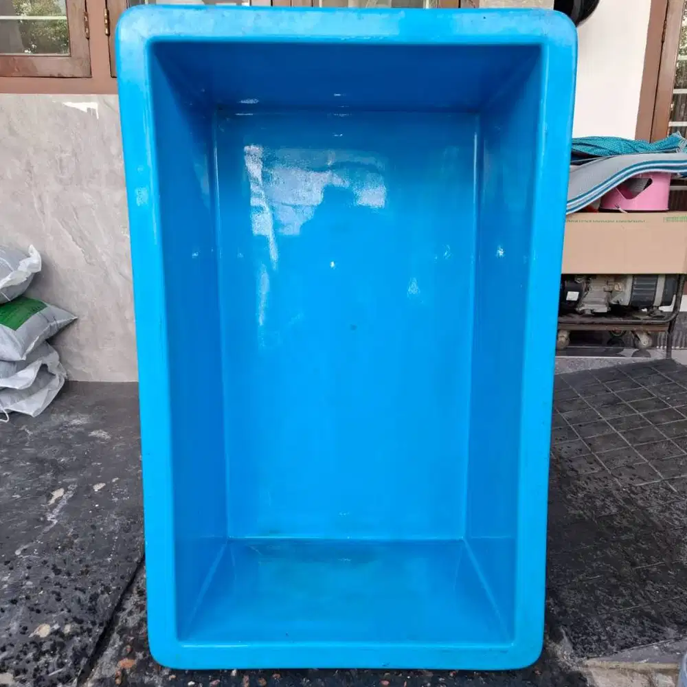 Bak Ikan Fiber Kolam 100 x 60 x 40