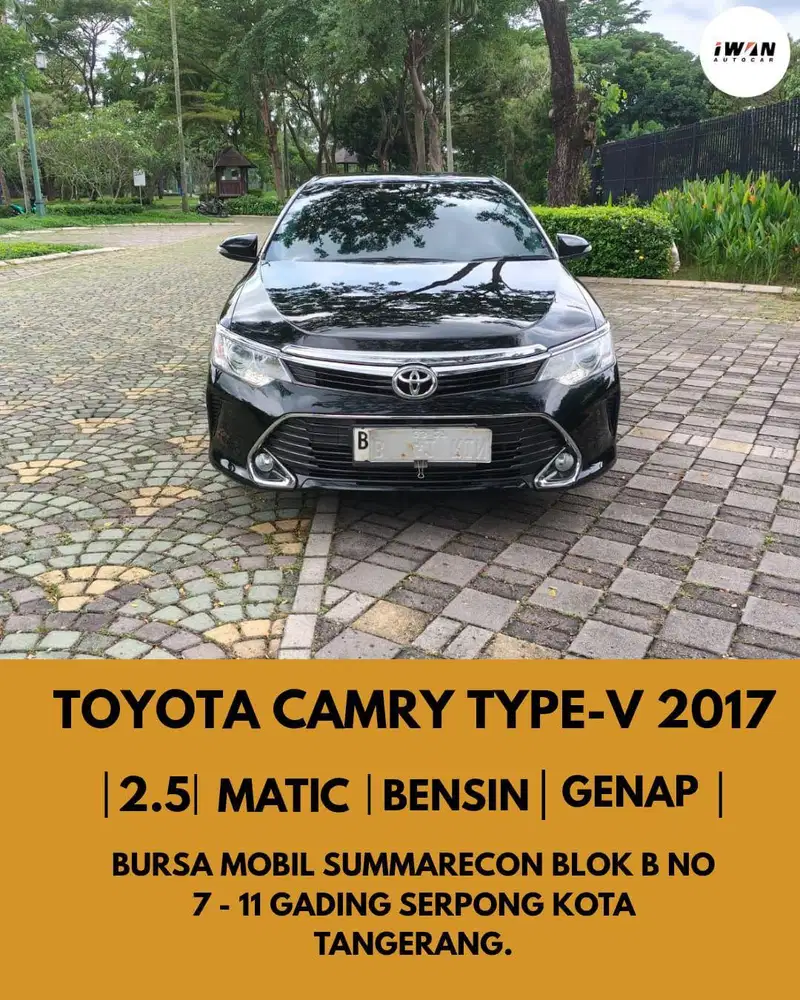 TOYOTA CAMRY V 2.5 AT 2017
