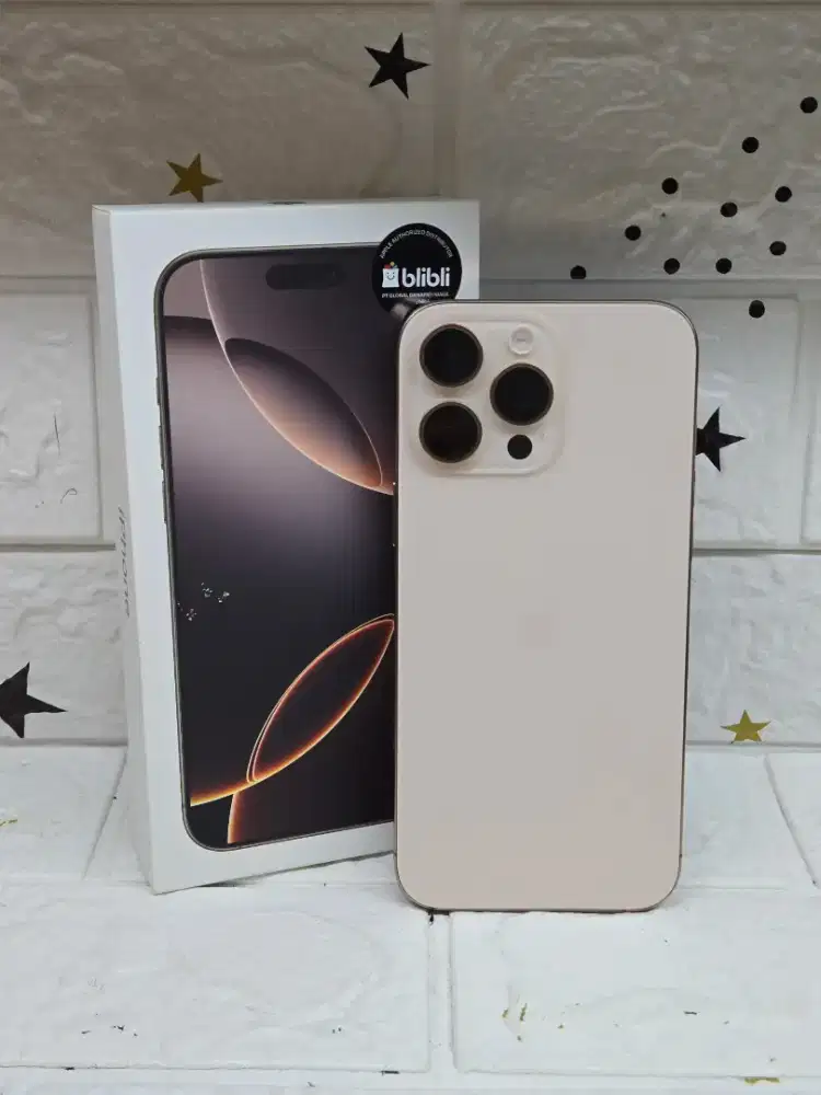 Iphone 16 pro max 256gb second resmi