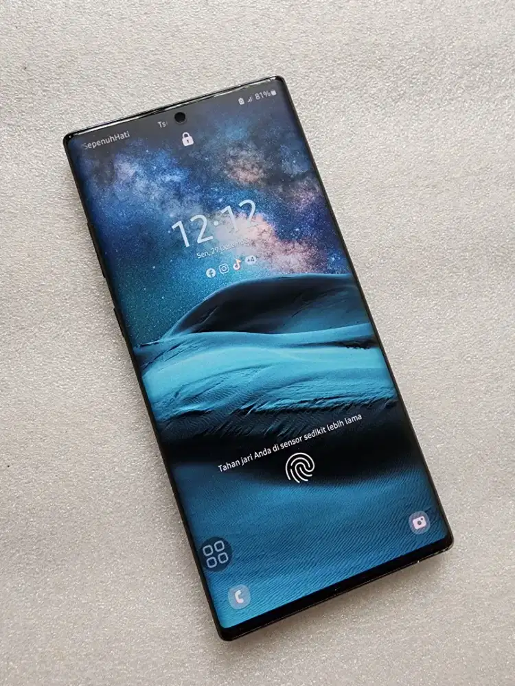 Samsung Galaxy Note 10 plus
12/256,  ex SEIN / Resmi Indonesia