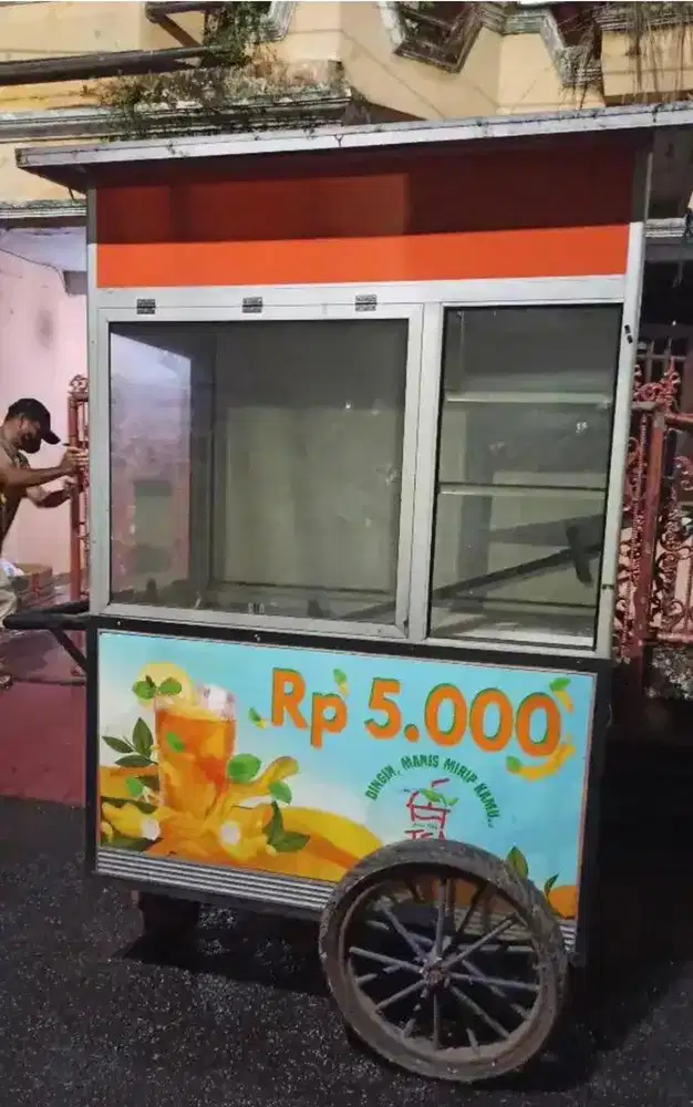 Gerobak usaha untuk jualan