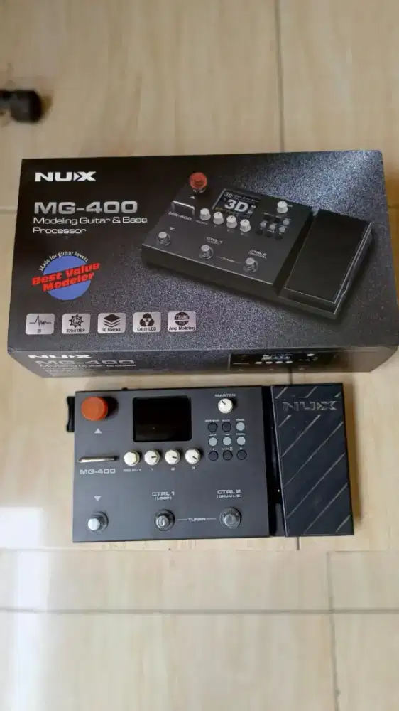 Nux mg400 fullset mulus normal