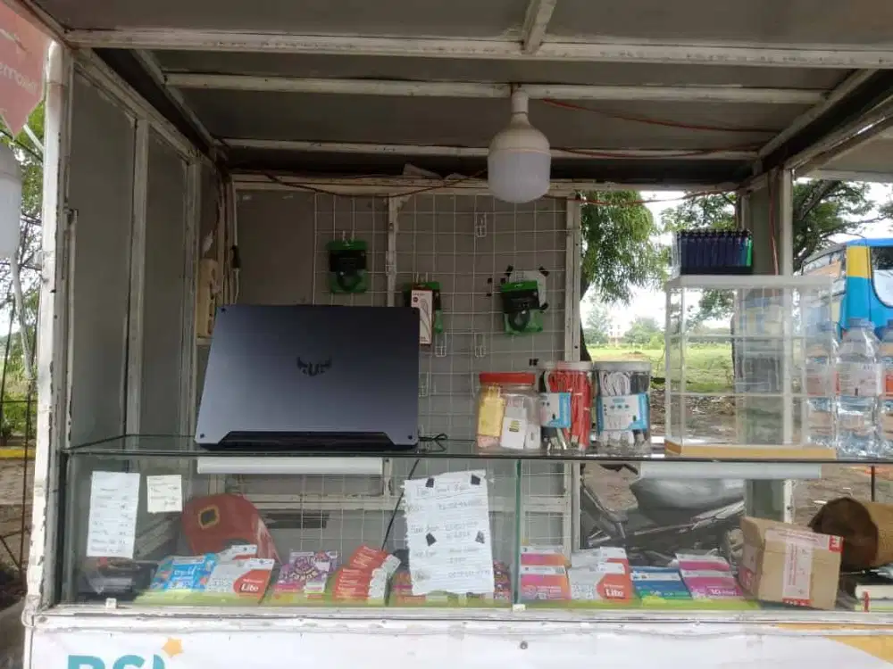 Kontainer Box Jualan Pulsa