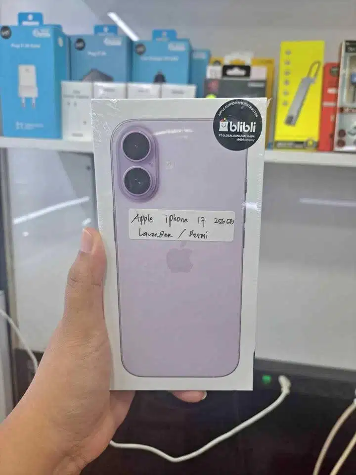 IPhone 17 256GB Lavender New Garansi Resmi Indonesia