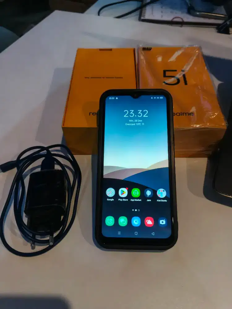 Jual santai Realme 5i fullset