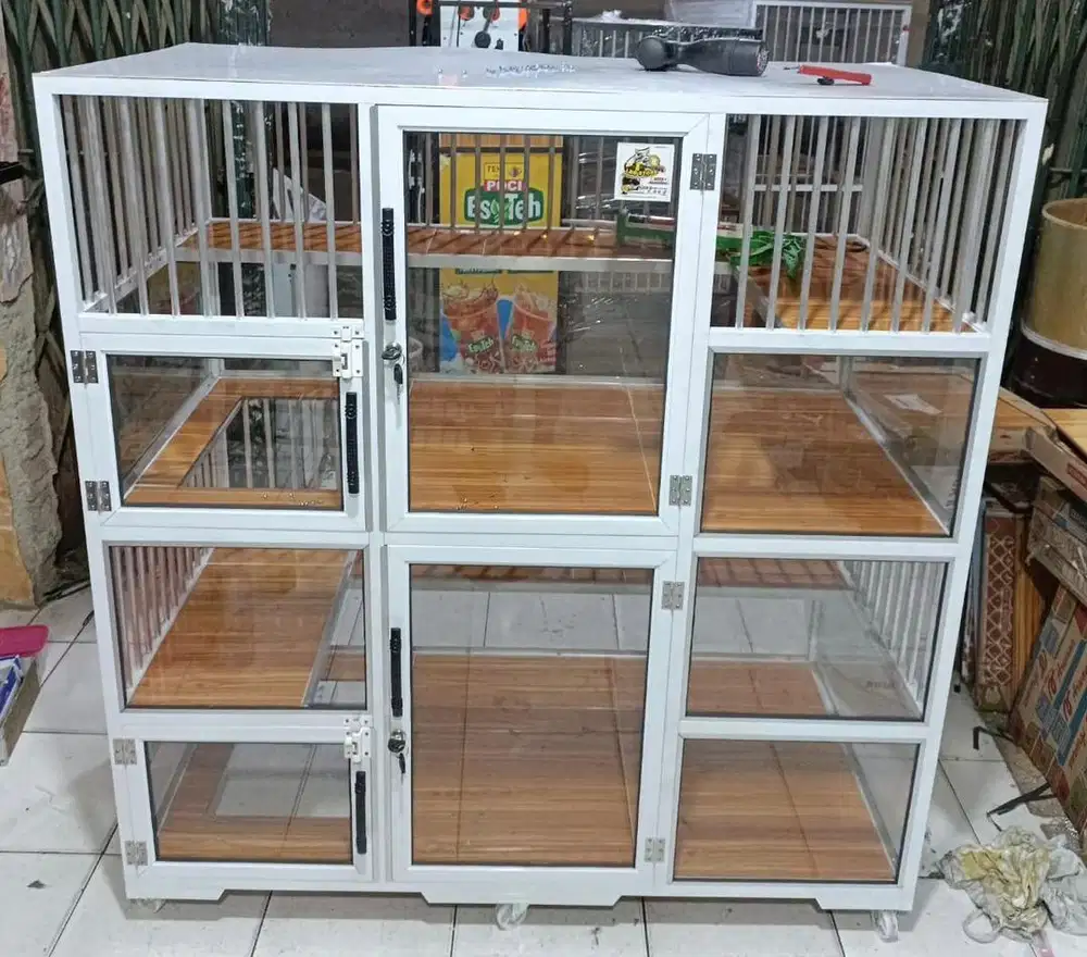 Kandang Kucing Alumunium
