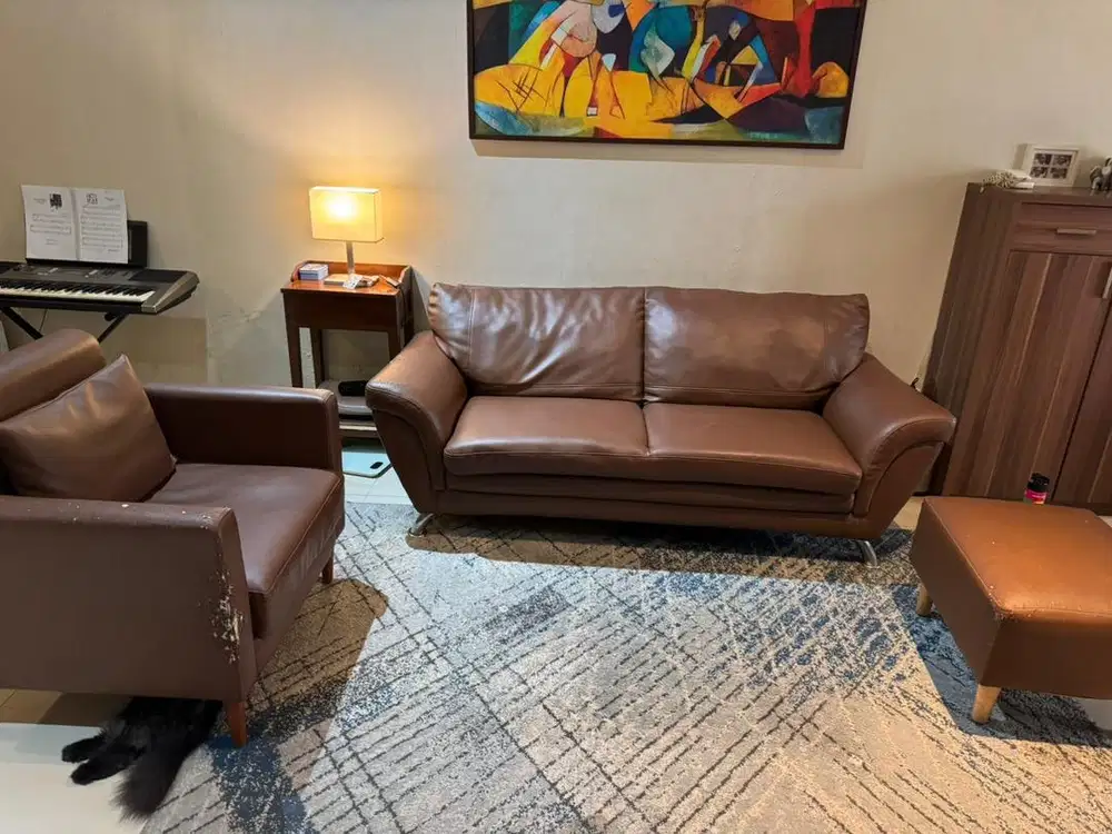 Sofa 3 seat, 1 seat, 1 seat