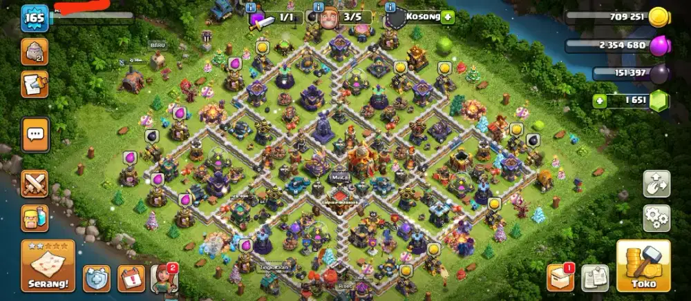 Jual Akun COC TH16