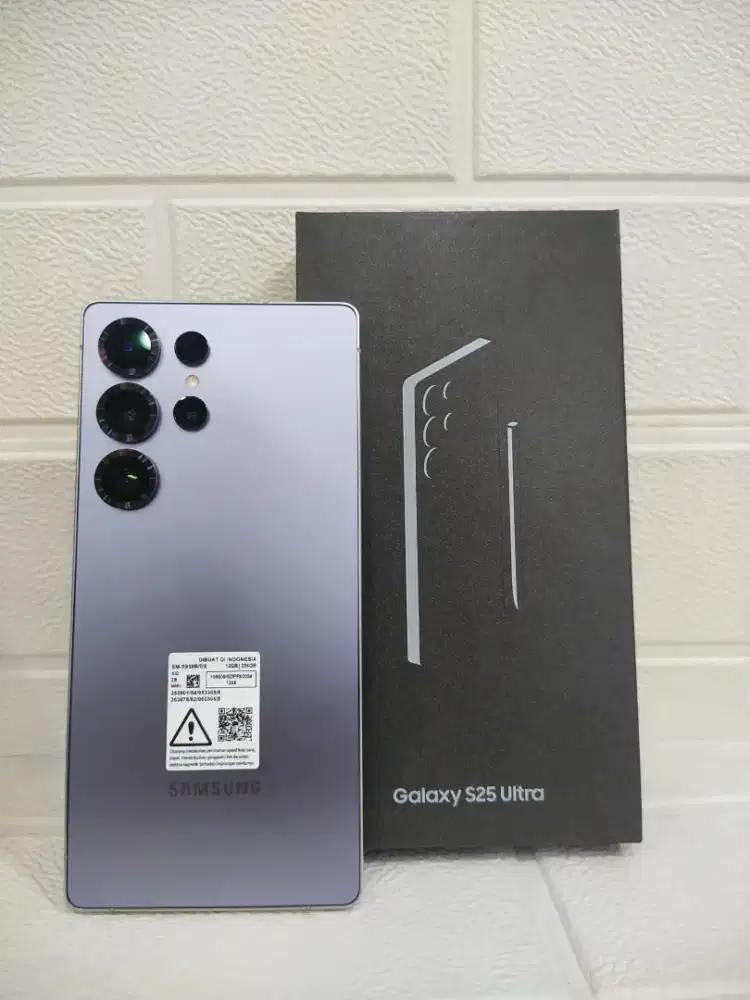 Samsung S25 ultra 12/256 open box only aktivasi 5hr supwr like new