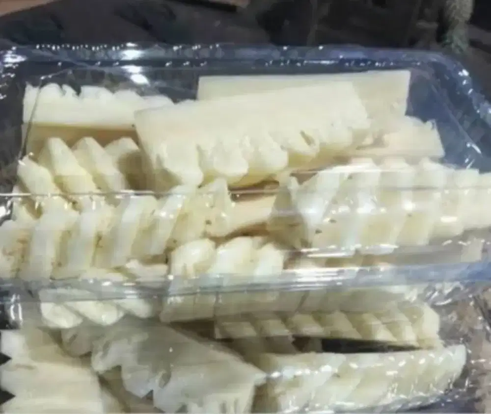 Jual nanas muda merah kupas