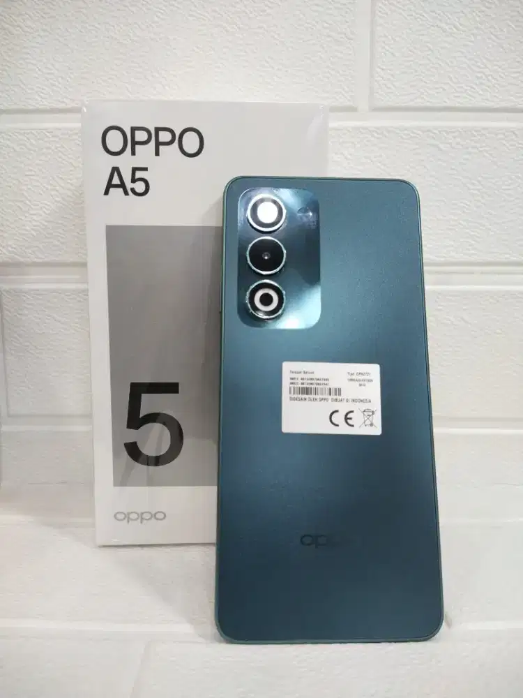 Oppo A5 2025 8/128 no activasi segel grs resmi