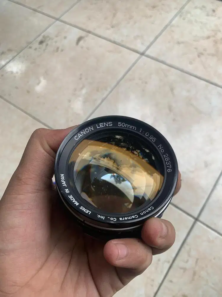 LENSA CANON DREAMY 50mm F0.95 LEICA M MOUNT