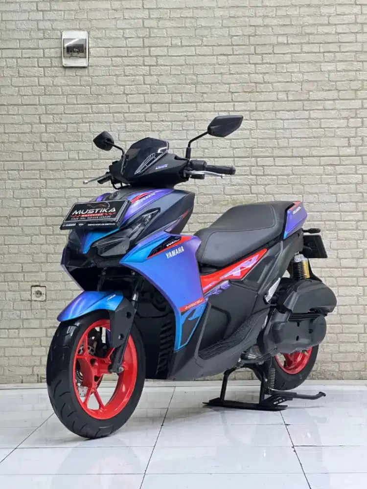 LIKENEW‼️ Yamaha New Aerox 155 Alpha 2025 ABS Cyber City- Dava Mustika