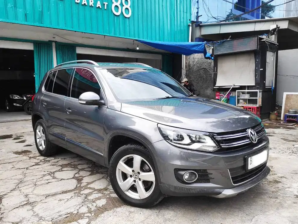 Volkswagen Tiguan 1.4 TSI Highline Jok Kulit Km56rb Record ATPM Mulus