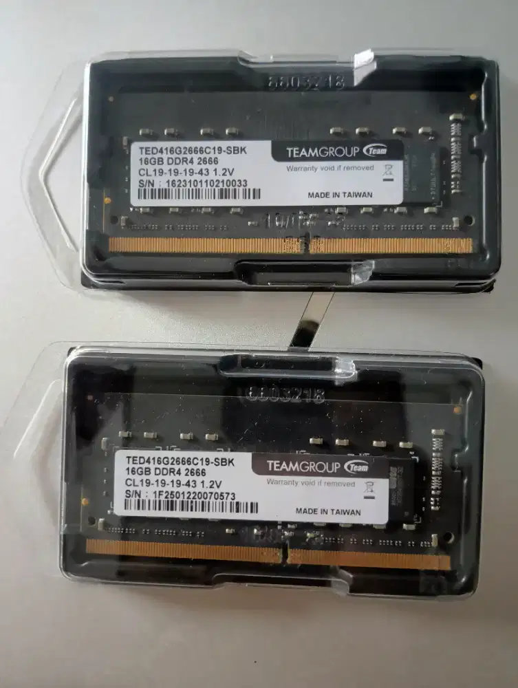 RAM DDR4 16GB 2666mhz original
